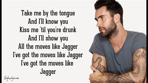 Moves like jagger lyrics - All the moves like Jagger I've got the moves like Jagger I've got the moves like Jagger I don't need to try to control you Look into my eyes and I'll own you With them moves like Jagger I've got the moves like Jagger I've got the moves like Jagger You want to know how to make me smile Take control, own me just for the night But if I share my secret 